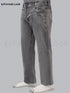 Grey Color In Stretch Jeans Pant